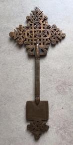 Kruis, crucifix Koptisch (Ethiopië), Antiek en Kunst, Verzenden