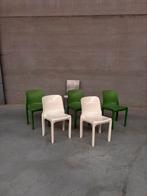 Set of 7x selene chairs by vico magistretti for artemide, Huis en Inrichting, Stoelen, Ophalen of Verzenden