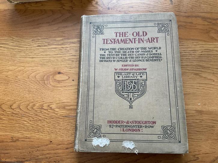 The Ols Testament in Art, Antiek en Kunst, Antiek | Boeken en Bijbels, Ophalen of Verzenden