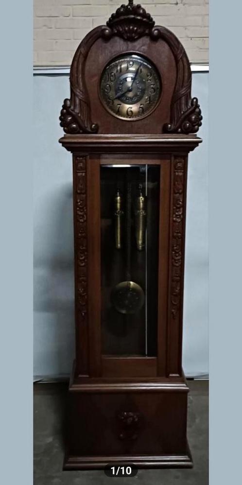 Duitse staande klok Jugendstil, Antiek en Kunst, Antiek | Klokken, Ophalen