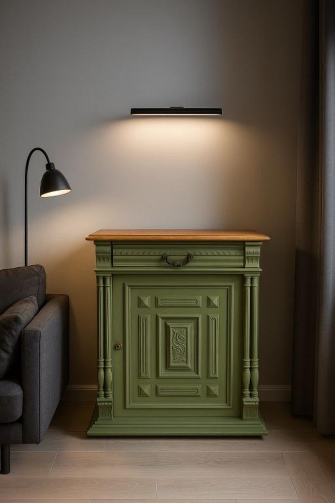 Karakteristieke hardhouten kastje, Antiek en Kunst, Curiosa en Brocante, Ophalen