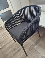 Zwarte stoel, Huis en Inrichting, Stoffering | Gordijnen en Lamellen, Ophalen of Verzenden, Zo goed als nieuw, 50 tot 100 cm, Minder dan 100 cm