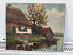Mooi impressionistisch schilderijtje, Antiek en Kunst, Kunst | Schilderijen | Klassiek, Ophalen of Verzenden