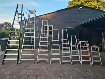 Altrex Taurus 1x12 en trappen van 4 tot 10 treden beschikbaar voor biedingen