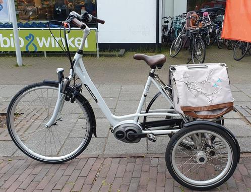 Batavus Milano Bosch middenmotor elektrische driewiel 613 km, Fietsen en Brommers, Fietsen | Driewielfietsen, Zo goed als nieuw