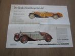 Mercedes Heidelberg brochure folder 1933, Boeken, Ophalen of Verzenden, Zo goed als nieuw, Mercedes