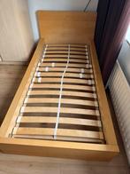 Bed Malm Ikea 90x200, Huis en Inrichting, Slaapkamer | Bedden, Ophalen, 90 cm, Eenpersoons, Bruin