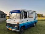 Mercedes 407 camper 1980 Wit diesel belastingvrij 170000 km, 4 cilinders, Origineel Nederlands, Bedrijf, Diesel