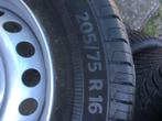 NIEUWE VELG+BAND V FORD TRANSIT/TOURNEO COSTUM. 205-75-16, Ophalen, Bestelwagen, 16 inch, Banden en Velgen