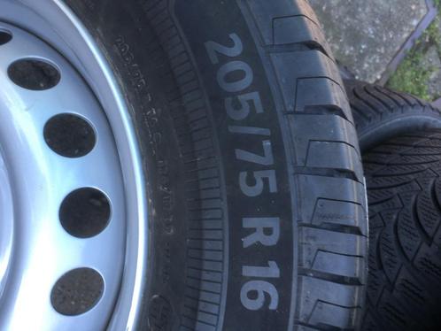 NIEUWE VELG+BAND V FORD TRANSIT/TOURNEO COSTUM. 205-75-16, Auto-onderdelen, Banden en Velgen, Banden en Velgen, Zomerbanden, 16 inch