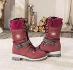 Ultra-warme Winter Laarzen laarsjes Dames Rood maat 41 nieuw, Kleding | Dames, Schoenen, Hoge laarzen, Nieuw, Ophalen of Verzenden