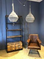 Mangohouten boekenkast 188x85x35, Huis en Inrichting, Ophalen, Landelijk Modern, 50 tot 100 cm, Zo goed als nieuw