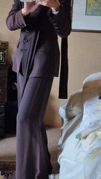 Sonia rykiel prada broekpak elegant tijdloos stijlvol 38, Maat 38/40 (M), Kostuum of Pak, Bruin, Verzenden