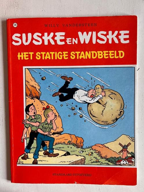 Suske en Wiske -174- Het statige standbeeld [9e druk], Boeken, Stripboeken, Gelezen, Eén stripboek, Ophalen of Verzenden