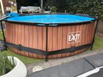 Exit Toys Zwembad - sterke filterpomp, hoes en schoonmaakset, Ophalen, Gebruikt, Rond, Opzetzwembad