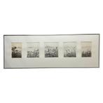 Reinder Homan (1950) - vijf etsen, landschappen, Ophalen of Verzenden