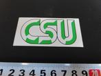 sticker logo CSU, Ophalen, Zo goed als nieuw