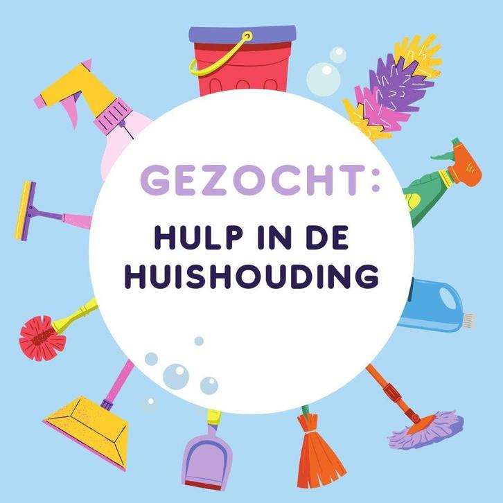 Schoonmaakster / huishoudelijke hulp gezocht - Hoorn, Diensten en Vakmensen, Huishoudelijke hulp, Schoonmaken, Wassen