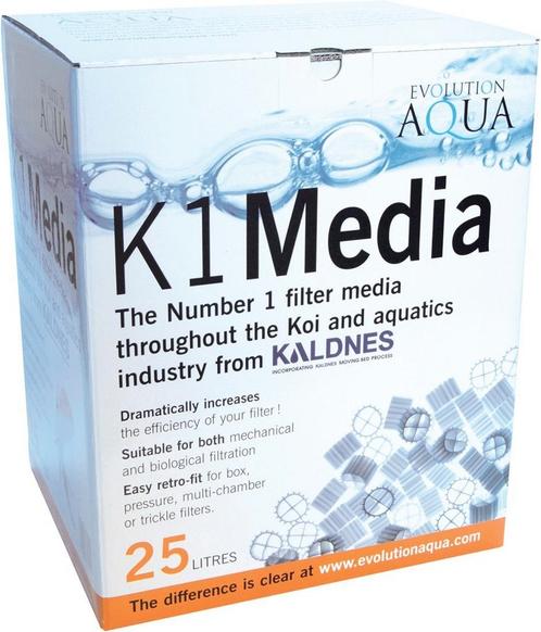 K1 filtermedium – 25 liter – zo goed als nieuw – €40, Tuin en Terras, Vijver-toebehoren, Zo goed als nieuw, Verzenden
