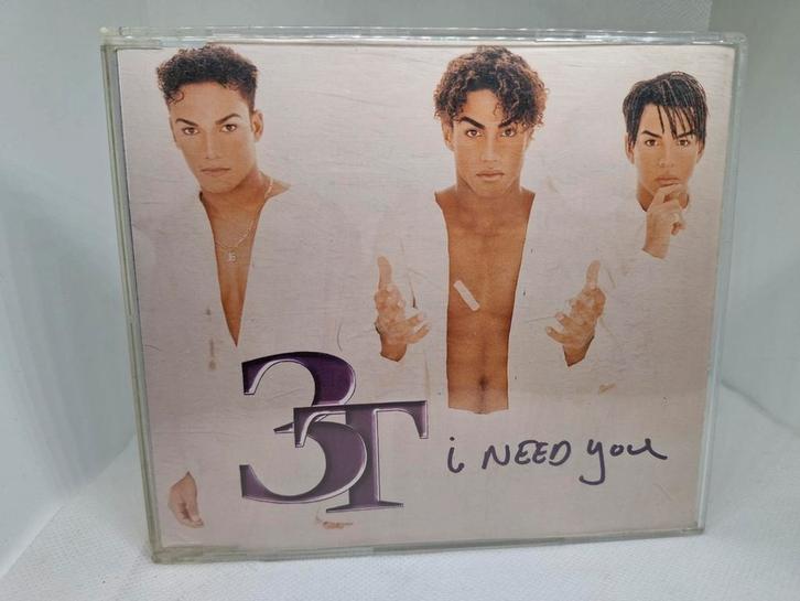 3T - I Need You CD Single, Cd's en Dvd's, Cd's | Pop, Zo goed als nieuw, 1980 tot 2000, Ophalen of Verzenden