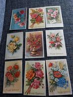 Oude ansichtkaarten met bloemen, vanaf 1958, 1940 tot 1960, Gelopen, Ophalen of Verzenden