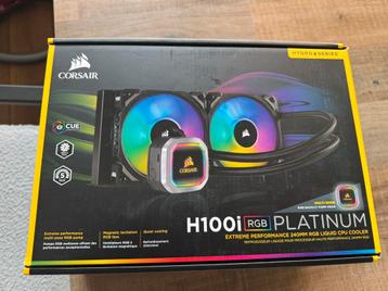 Corsair H100i RGB Platinum beschikbaar voor biedingen