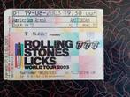 Rolling Stones . Licks 2003 Arena, Tickets en Kaartjes, Augustus, World Tour 2003, Eén persoon