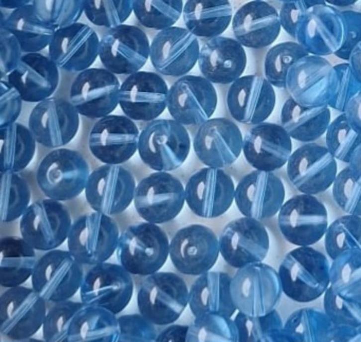 Kilo glas kralen apart blauw 12 mm, Hobby en Vrije tijd, Kralen en Sieraden maken, Nieuw, Kraal, Verzenden