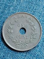 Brits Maleisië, Sarawak 1 Cent 1892H Charles Brooke Rajah, Verzenden, Zuidoost-Azië, Losse munt
