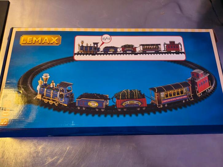 Lemax Caddington Regional railroad lees advertentie, Diversen, Kerst, Gebruikt, Ophalen