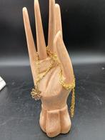 Handgemaakte ketting, Sieraden, Tassen en Uiterlijk, Ophalen of Verzenden, Zo goed als nieuw, Overige materialen