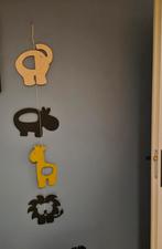 Houten slinger dieren ( decoratie kinderkamer), Ophalen of Verzenden, Zo goed als nieuw, Wanddecoratie