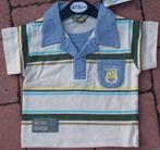 Maat 80 Minoti polo ecru/blauw NIEUW (3715) a, Kinderen en Baby's, Babykleding | Maat 80, Nieuw, Ophalen of Verzenden, Minoti