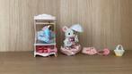 Sylvanian Families 5540 fashion playset marshmallow muis €17, Ophalen of Verzenden, Zo goed als nieuw, Overige typen