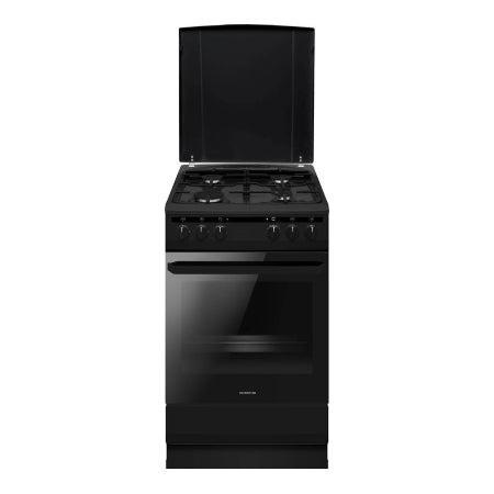 Inventum gasfornuis VFG5020GZWA -, Witgoed en Apparatuur, Fornuizen, Nieuw, Vrijstaand, Gas, 4 kookzones, 85 tot 90 cm, 45 tot 60 cm