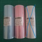 Tule op rol 1x lichtblauw, 1x lichtroze, Ophalen, Nieuw, Versiering, Geboorte of Huwelijk