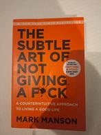 The Subtle Art of Not Giving a F*ck - Mark Manson, Boeken, Ophalen of Verzenden, Zo goed als nieuw, Mark Manson