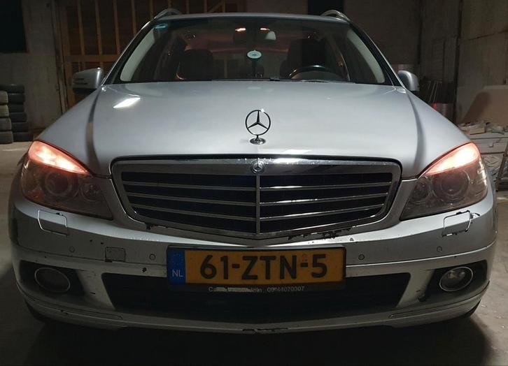 Mercedes-Benz C-Klasse 1.8 C200 Kompr. Estate AUT 2010 Grijs, Auto's, Mercedes-Benz, Particulier, C-Klasse, ABS, Achteruitrijcamera