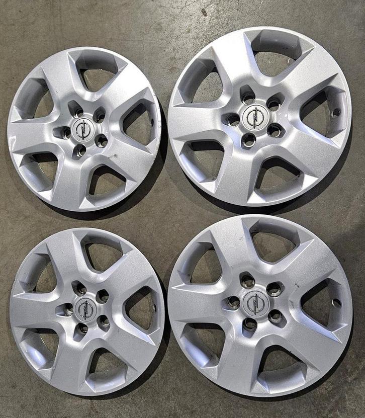 Wieldop | Opel Zafira | set van 4 | 16 inch, Auto diversen, Wieldoppen, Gebruikt, Ophalen of Verzenden