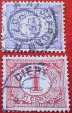 Nederland - 1/2 en 1 Cent, Postzegels en Munten, Postzegels | Nederland, Verzenden, T/m 1940, Gestempeld