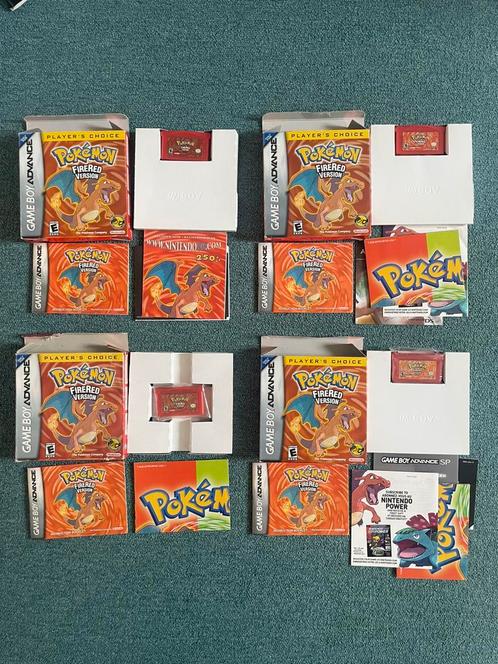 4 Pokemon firered, Spelcomputers en Games, Games | Nintendo Game Boy, Zo goed als nieuw, 1 speler, Ophalen of Verzenden