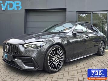 Mercedes C-klasse C180 AMG PANO 360 MEMORY BURMESTER VOL! beschikbaar voor biedingen