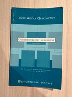 Ars Aequi Goederenrecht Geschetst - Tweede Druk, Boeken, Studieboeken en Cursussen, Ophalen of Verzenden, Alpha, Gelezen, HBO