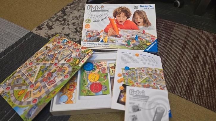 Tiptoi Starter Set zonder pen, Hobby en Vrije tijd, Gezelschapsspellen | Bordspellen, Ophalen
