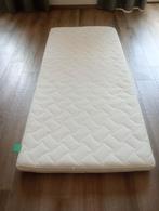Zgan eenpersoons matras topper traagschuim, wasbare hoes, Ophalen, 90 cm, Eenpersoons, Zo goed als nieuw