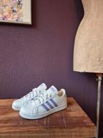 Adidas Sneakers Wit Paars Groen 39 1/3, Adidas, Wit, Nieuw, Ophalen of Verzenden