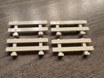 lego grote witte hekjes 4 stuks voor 1,50, Ophalen of Verzenden, Zo goed als nieuw, Losse stenen, Lego