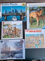 Puzzels, Ophalen, 500 t/m 1500 stukjes, Gebruikt, Legpuzzel