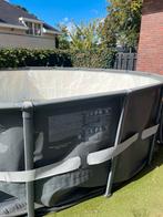 Zwembad groot formaat met verwarming en pomp, Minder dan 80 cm, Rond, 300 cm of meer, Ophalen of Verzenden