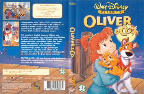 Walt Disney Classics - Oliver And Co, Cd's en Dvd's, Dvd's | Tekenfilms en Animatie, Zo goed als nieuw, Amerikaans, Tekenfilm